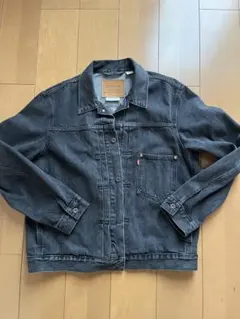 【未使用】Levi's ダークブルー デニムジャケット　TYPE1 1st 2025年最新】Levi's デニムジャケット 1st ブラックの人気