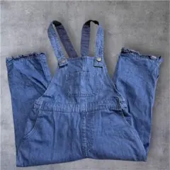 アプレレクール　オーバーオール女の子　デニムブルー サロペット 120センチ