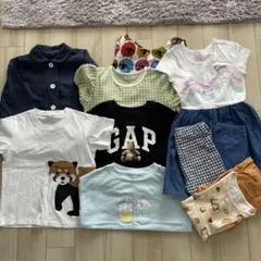美品あり　春夏　Tシャツ　ワンピース　レギンス　パジャマ　アウター　10点セット