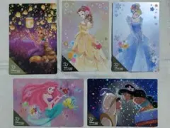 ◆ディズニー　プリンセス　ポストカード　セット　30周年　ディズニー　ストア