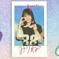 ❀乃木坂46増田三莉音 ポラロイド風ステッカー真夏の全国ツアーカフェキッチンカー