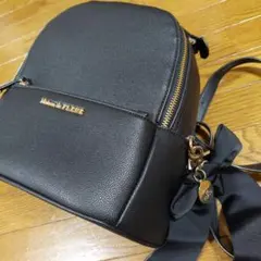 Maison de FLEUR ブラック リュック