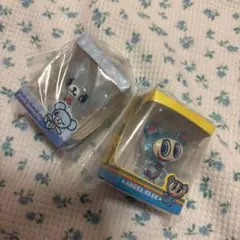 ナルミヤキャラクターズ ミニチュアパッケージチャーム 2種セット クリア