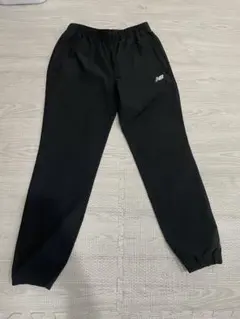 new balance ブラック ウーブンジョガーパンツ S ジャージ