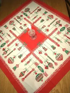 スウェーデン*クリスマスモチーフ*テーブルクロス *Brit B