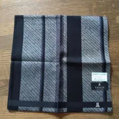 LANVIN COLLECTION ストライプハンカチ