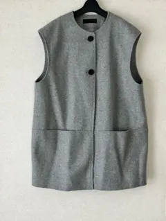 ZARA グレー ノースリーブ ベスト M