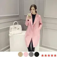 ☆秋冬おすすめ☆ラシャ風チェスターコート♪これからの季節に！(())