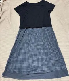 【新品未開封】フェリシモ　半袖ドッキングワンピース　サイズ3L