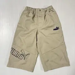 PUMA プーマ ベージュ ハーフパンツ 130