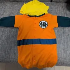 ドラゴンボール 孫悟空 道着風 ロンパース