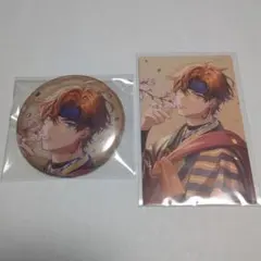 3SKM 北見遊征 缶バッジ チェキ風カード