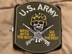 U.S. ARMY★ワッペン スカルデザイン