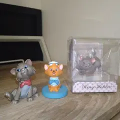 ディズニー　おしゃれキャット　トゥルーズ　ベルリオーズ　フィギュア　セットのサムネイル