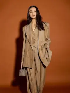 新品未使用 MaxMara 100%リネン ベスト38 滝沢真紀子神崎恵