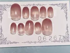 グラデーションピンク ネイルチップ 10個セット　Ｓ１１２