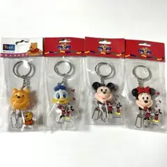 レトロ ディズニー キーホルダー キーチェーン 未使用未開封 当時物 レア 希少