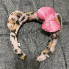 ハローキティヒョウ柄カチューシャユニバーサルスタジオジャパン