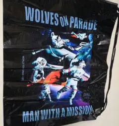 MAN WITH A MISSION ・ビニールバッグ、クリアファイル3点