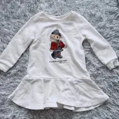 Ralph Lauren ワンピース ベア 12M ホワイト