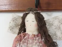 ハンドメイドカントリードール*天使のお人形エンジェル妖精メルヘン人形