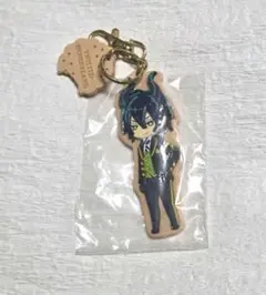 ツイステ アイシングクッキー風 チャーム マレウス キーホルダー