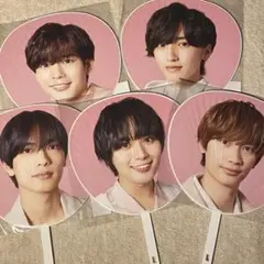 なにわ男子1st love うちわ5枚セット