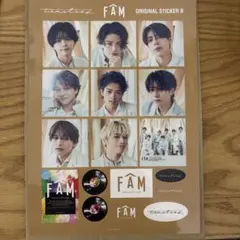 FAM ORIGINAL STICKER B A4サイズ