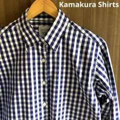 【可愛い◎】Kamakura Shirts ギンガムチェックシャツ　日本製のサムネイル