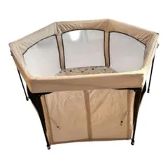 日本育児 洗えてたためる ポータブルベビーサークル クラウド グレー　ムーミン