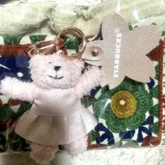 未使用に近いSTARBUCKS SAKURA2026 ぬいぐるみキーホルダー