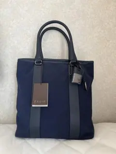 〔とても美品〕 F. CLIO エフクリオ ビジネスバッグ ナイロン ネイビー 000000025434_kV8NmYG.jpg