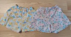 ユニクロ　ポールジョー　花柄ショートパンツ2点セット