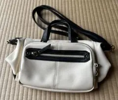 お値下げ中　2way バッグ バイカラー　おさいふバッグ