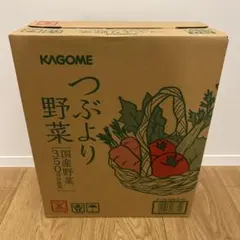 KAGOME つぶより野菜 30本入 ケース - メルカリ