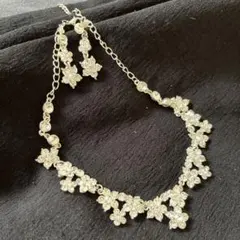 ブライダルネックレス・ピアスセット