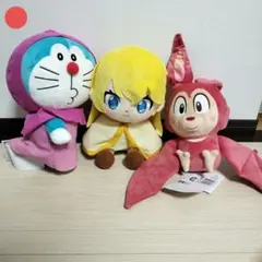 映画ドラえもん　のび太の絵世界物語　Ｌぬいぐるみ　ドラえもん　クレア　チャイ