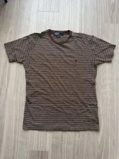 Polo by Ralph Lauren ボーダー Tシャツ ブラウン Sのサムネイル