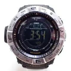 美品！カシオ プロトレック PRW-3500Y-1JF 電波ソーラー方位気圧高度