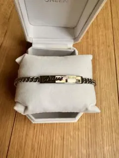 超美品！DIESEL チェーンブレスレット シルバー