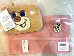 ドアップテディガールポーチ オールドテディガール刺繍ハンカチ まとめ 