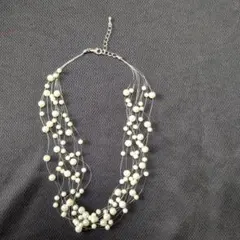 ★パール多層ネックレス