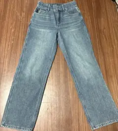 裏起毛 デニム あったかスキニーパンツ Mサイズ