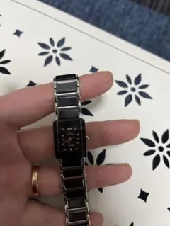 テクノス TECHNOS 腕時計 テクノス セラミック レディスシルバー