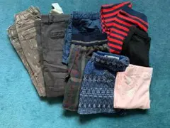 ZARAザラ H&Mエイチアンドエム などボトムス110-120まとめ売り8点！