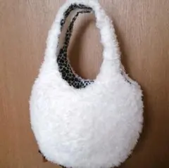 ☆ふわもこ丸底トートバッグ☆♪♪♪