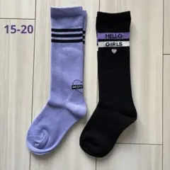 新品　靴下　ハイソックス　15-20㎝