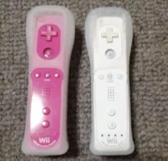 WiiリモコンモーションプラスINSIDE ピンク　白　2個セット
