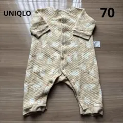 UNIQLOロンパース キルト生地 しろくま