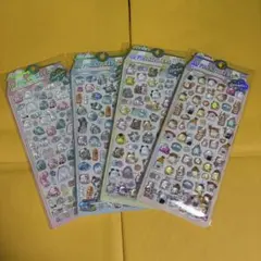 【海外正規品】オバケーヌ　シール　うるちゅる　4枚セット